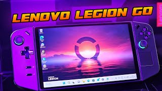 LENOVO LEGION GO распаковка и первые впечатления о мощной игровой консоли на WINDOWS