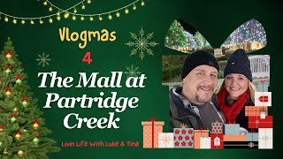 Vlogmas 4. The Mall at Partridge Creek | Red Robin | Christmas Lights