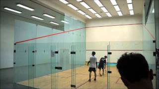 Macau Squash 3rd ranking Tournament- Finals- Armando Amante v.s. Steven Liu- 20130830