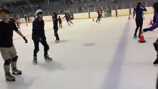 Ice skating in Taipei Arena, Taiwan | Traveler Ni