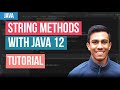 How Java 12 enhanced the String class - Tutorial