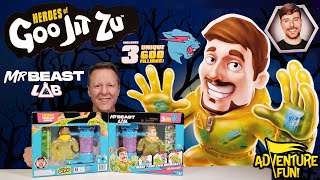 MrBeast Lab Heroes of Goo Jit Zu Make Your Own MrBeast Creation Station! AdventureFun Toy Review!