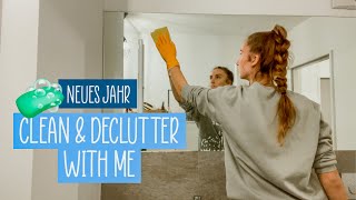 Declutter and Clean with me 👚👖🧹 | Frischer Start ins neue Jahr ✨ | Fränzl \u0026 Vero