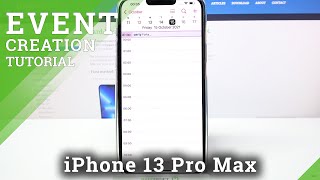 How to Add Event to Calendar on iPhone 13 Pro Max - Create Reminder