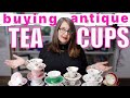 how to buy ANTIQUE teacups - TIPS for what to look for when purchasing vintage tea cups