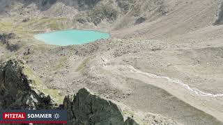 Das Pitztal aus der Vogelperspektive