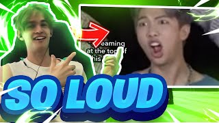 BTS BEING LOUD AND CHAOTIC EVERYWHERE Reaction
