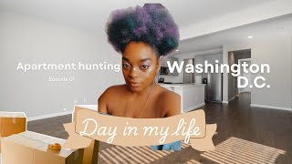 Apartment hunting in Washington DC part 2 #adayinmylife ￼#realestateinvestor