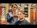 💈 Classic Haircut By Arthur Rubinoff At Amazing NYC Barber Shop Museum