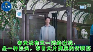 春天没有王一博的出现，是一种损失，春日大片满屏的清新感