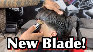 See the Incredible Precision of Gamma \u0026 Stylecraft Sabre Trimmers for Straight Haircuts