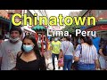 LIMA'S CHINATOWN is a great area for shopping (Barrio Chino) | Walking Tour 4K in Lima 🇵🇪 Peru