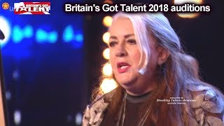 Mandy Muden REALLY FUNNY COMEDIAN - “MAGICIAN” Auditions Britain's Got Talent 2018 BGT S12E03