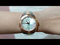 tissot pr 100 sport chic rose gold unboxing and review model t101.910.22.116.00