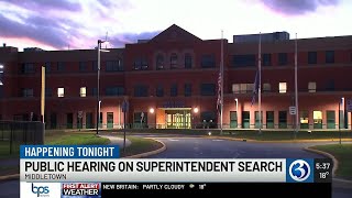 Middletown seeks community input for permanent superintendent search