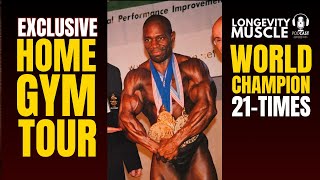 Dream Home Gym Come True (Ron Williams Gives You An EXCLUSIVE Tour)