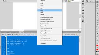 Flash Tutorial Incorrect Code