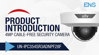 UNV 4MP Cable-Free IP Security Camera | UN-IPC354SR3ADNPF28F - Uniview