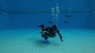 SIDEMOUNT 4TANKS BALANCING TEST / 사이드마운트 4탱크 테스트