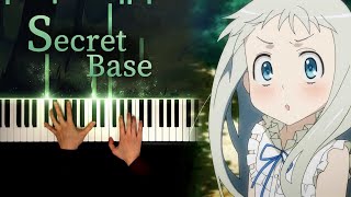 아노하나 (Anohana) OST : Secret Base ～君がくれたもの～ |  Piano cover 피아노커버