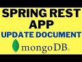 MONGODB QUERY - UPDATE A DOCUMENT IN MONGODB | SPRING REST  API APPLICATION EXAMPLE | InterviewDOT