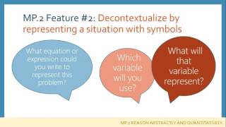 CCRS Mathematical Practice 2