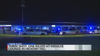 Three shot, one killed at Hickory Hill club