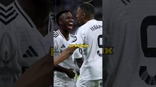 Voici la déclaration de Kylian Mbappé après la passe décisive de Vinicius Jr #football #foot #shorts