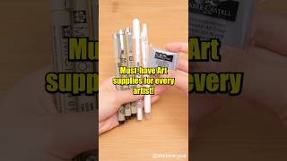 Must-have Art Supplies for Every Artist! #shorts
