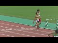 2018年9月13日宇城中体連2年男子1500ｍ