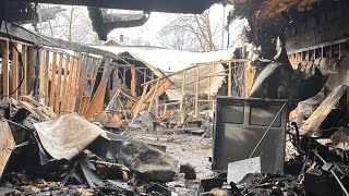 Grand Rapids business owner in 'disbelief' after discovering fire that destroyed business was likely