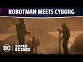 Doom Patrol - Robotman Meets Cyborg | Super Scenes | DC