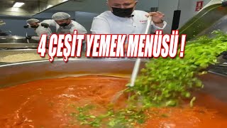 4 Çeşit Toplu Yemek Menüsü Hazırladık !