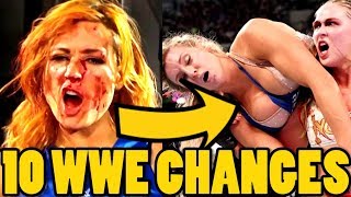 Top 10 Last Minutes Changes That Helped WWE Storylines and WWE Wrestlers