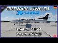 [XP12] FREEWARE JUWELEN - STARVINGPILOT'S METROLINER III (GERMAN)