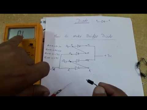 Hardware Education/ How to check Diode & How to make Bridge Rectifier Hardware Education/ How to check Diode & How to make Bridge Rectifier