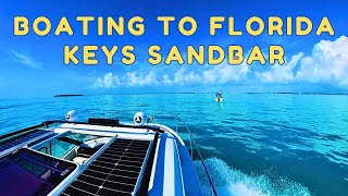 Keys BOATING to Paradise: SANDBAR Fun \u0026 DISCOVERY - Jeanneau 795 NC