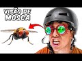 SOBREVIVI 24 HORAS COM VISÃO DE MOSCA!!