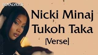 Nicki Minaj - Tukoh Taka [Verse - Lyrics] FIFA Fan Festival™ Anthem