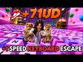 SPEED KEYBOARD ESCAPE [ADMIN ABUSE & Update] IN ROBLOX #keyboard #roblox #trending #shorts