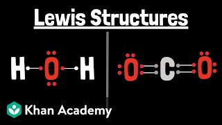 Lewis diagrams for molecules | Chemistry | Khan Academy