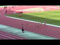 2023年　埼玉県高校　学校総体県大会　女子100ｍ決勝