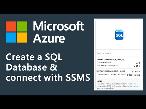 Set Up Microsoft Azure SQL Server and SQL Database (Step-By-Step Tutorial)
