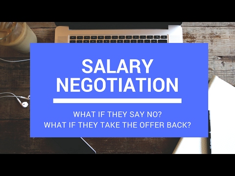 Salary Negotiation Counteroffer (With an EXAMPLE) Salary Negotiation Counteroffer (With an EXAMPLE)