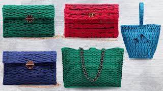 Χειροποίητες πλεκτές τσάντες - Handemade Knitted Bags