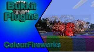 ColourFireWorks - Minecraft Bukkit Plugin Tutorial 1.4.5 - Sylvester Feuerwerk