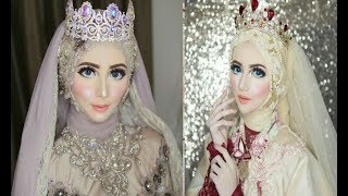cara make up barbie hijab