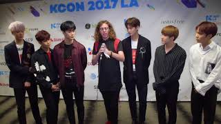 170904 J-14 Magazine's Interview with ASTRO @ KCON 2017 LA