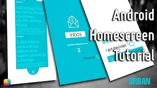 Urban (by erguillermin) (using Themer) - Android Homescreen Tutorial
