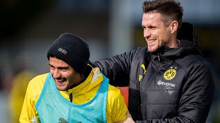 Skills, Shooting Practice and Many Goals at BVB Training